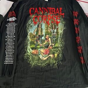 Cannibal corpse 2022 tour shirt
